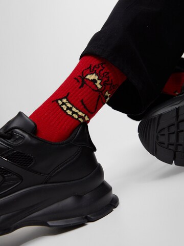 Pull&Bear Ponožky – červená