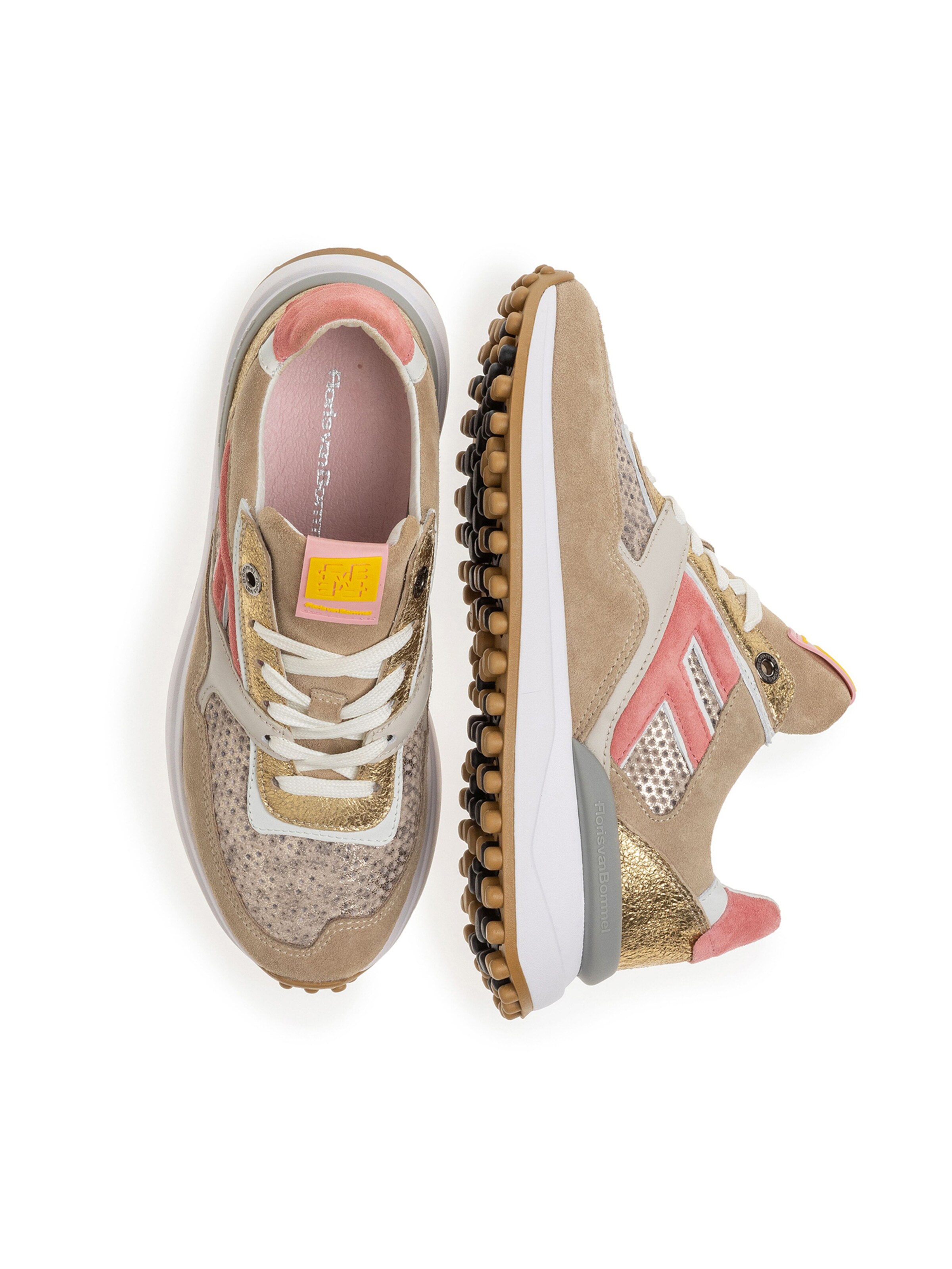 Floris van Bommel Sneaker 'Noppi 36' in Gold
