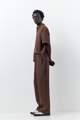 Pull&Bear Baggy Nadrág - barna