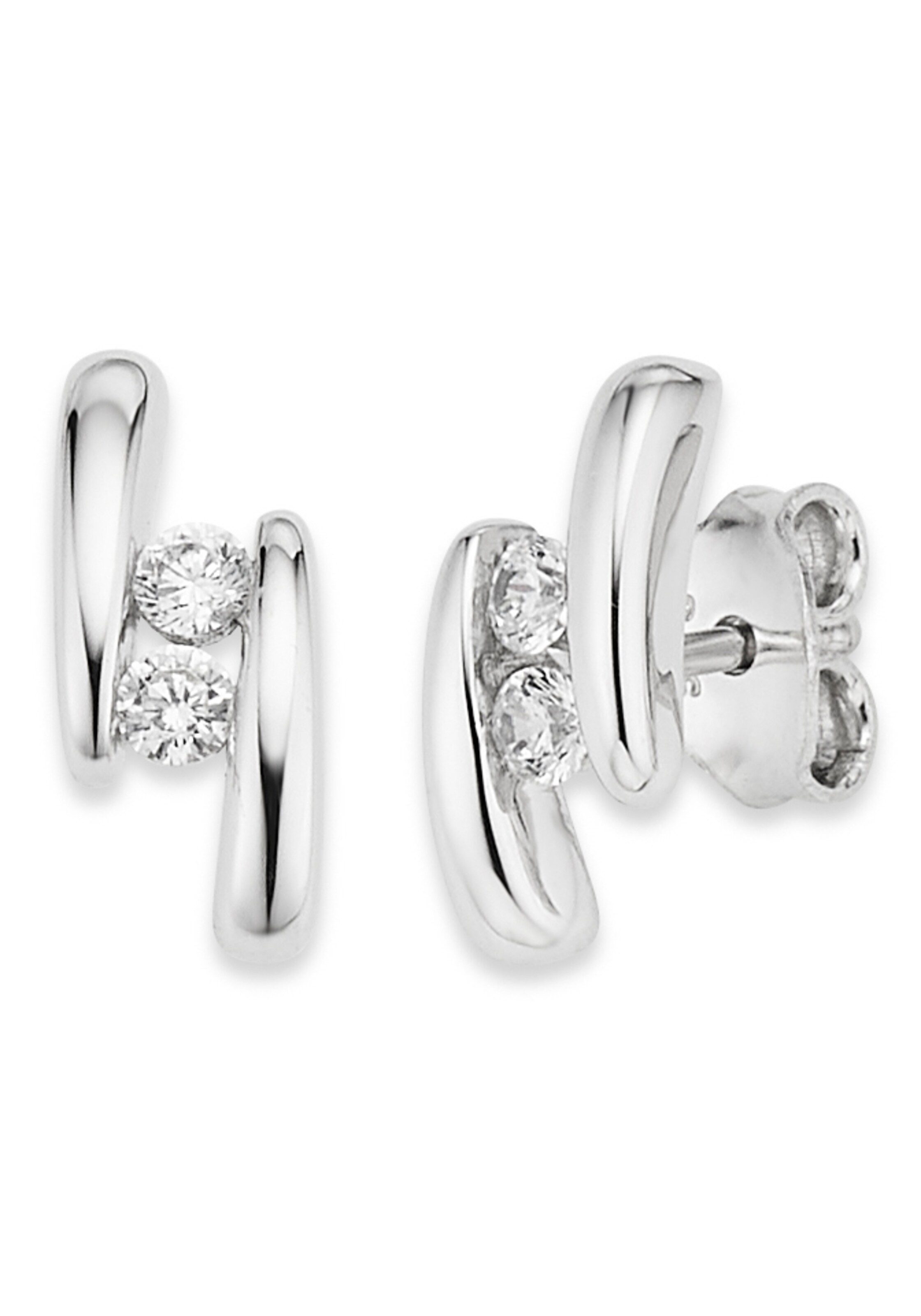 Bruno Banani Earrings in Silver: front