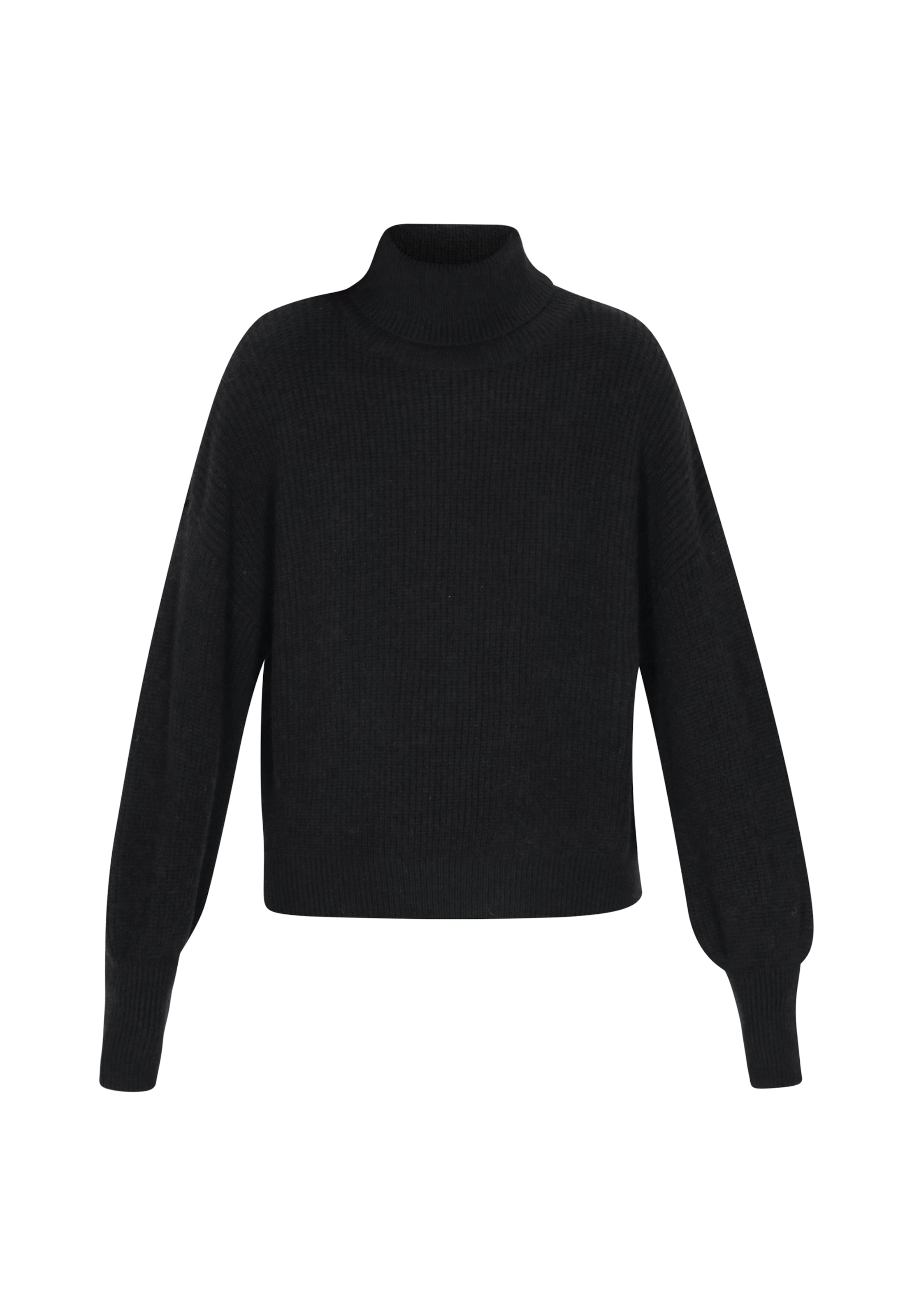DreiMaster Vintage Pullover in Schwarz: Vorderseite