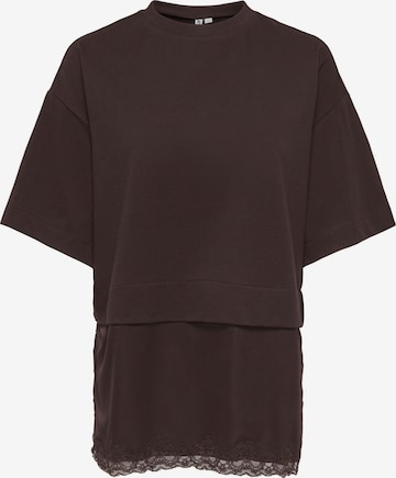 ONLY Shirt 'ONLMexa' in Bruin: voorkant