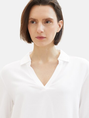 TOM TAILOR Blouse in White