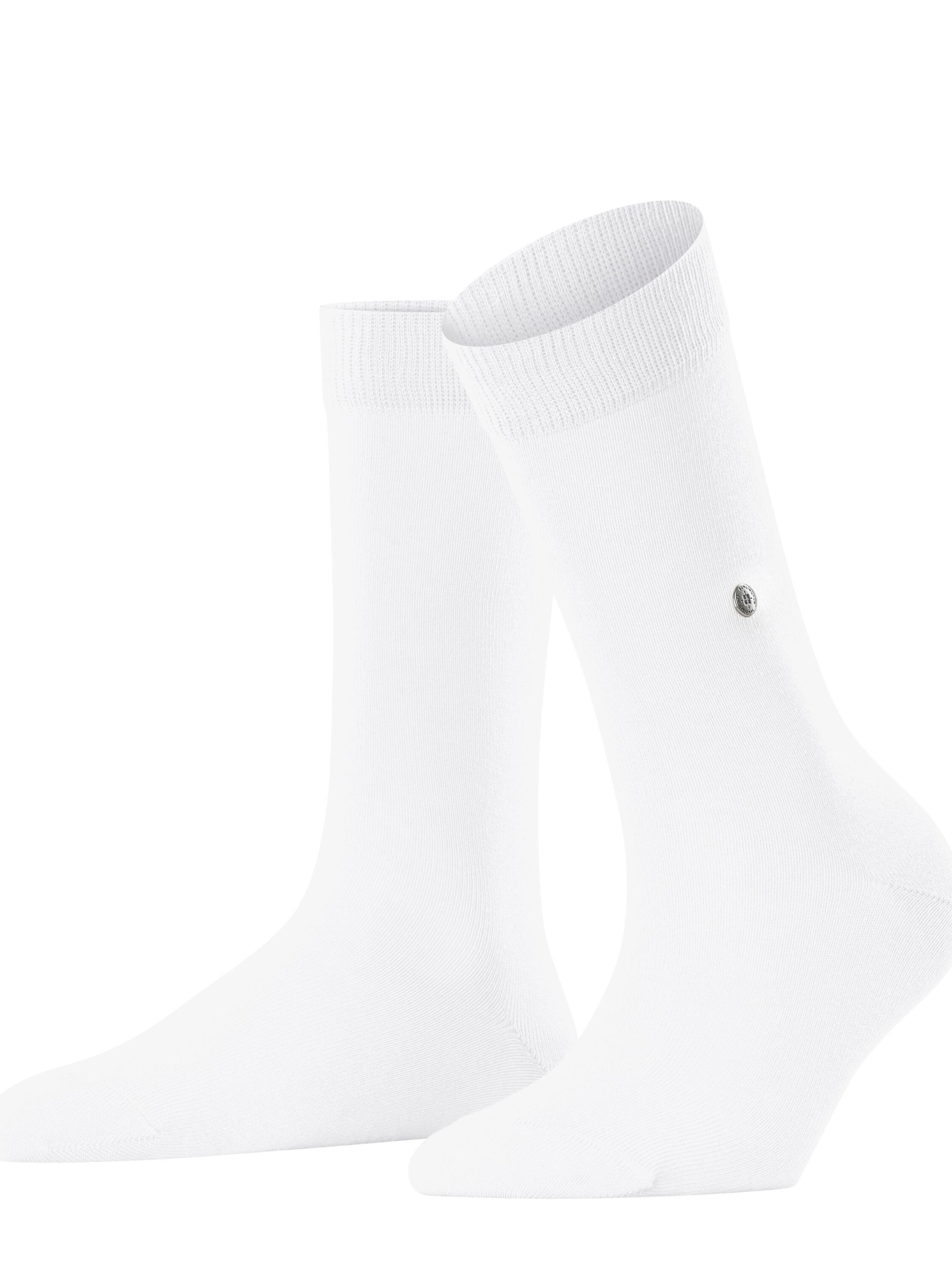 BURLINGTON Socks 'Brit Style' in White