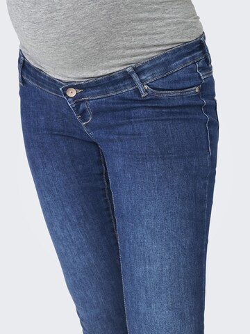Only Maternity Skinny Jeans 'Rose' in Blue