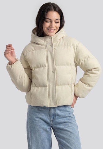 Veste d’hiver MYMO en beige : devant