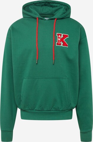 Karl Kani Sweatshirt in Green: front