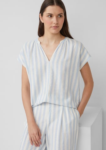s.Oliver Bluse in Blau: Vorderseite
