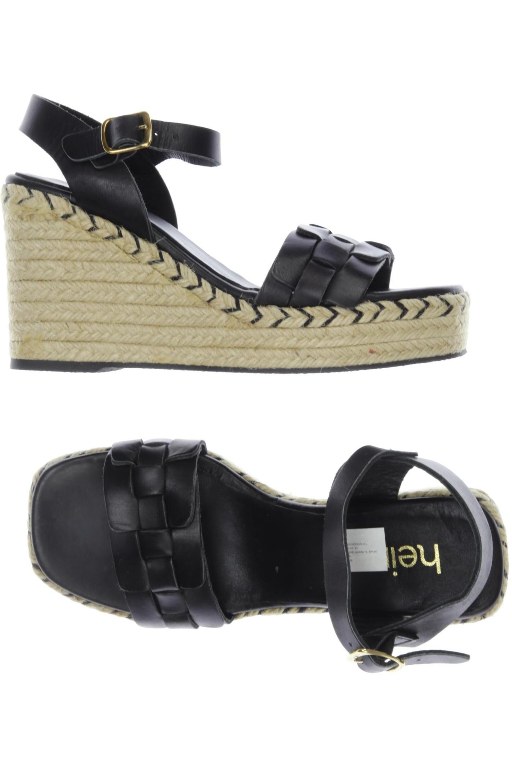 heine Sandals & High-Heeled Sandals in 38 in Black: front