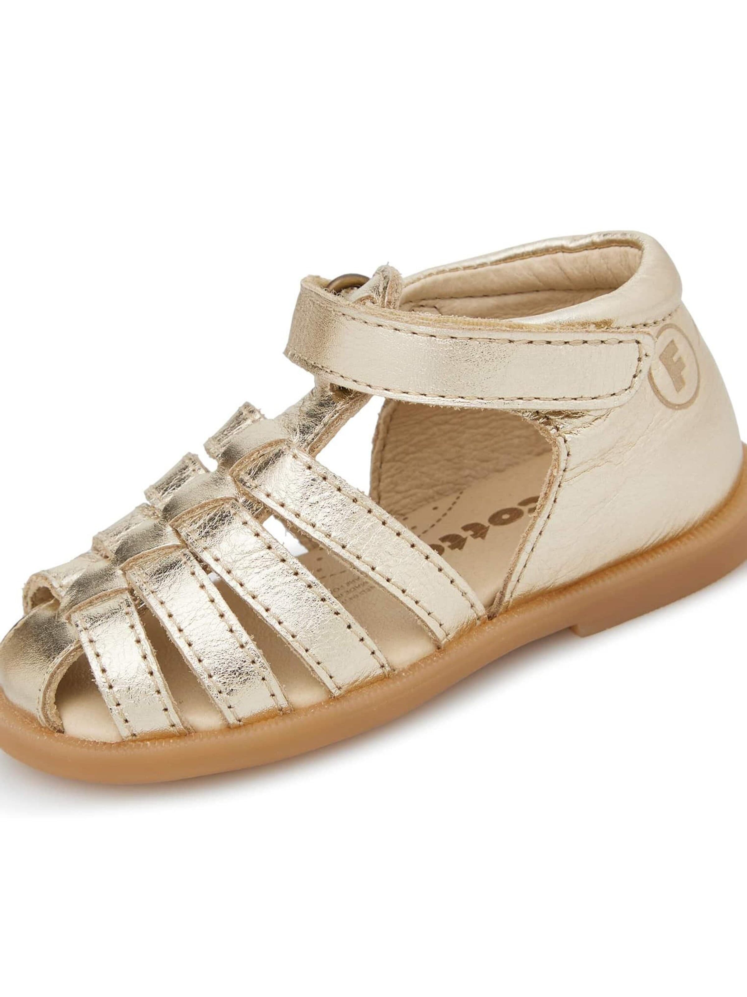 Falcotto Sandals 'WAKATOBI' in Gold: front
