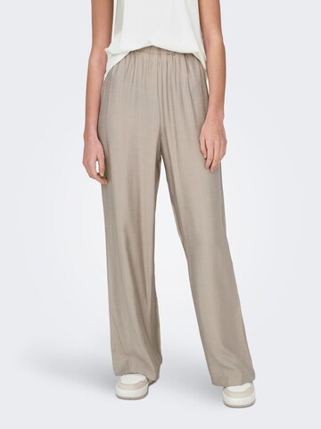 ONLY Loose fit Trousers 'ZABBI PAULA' in Beige: front