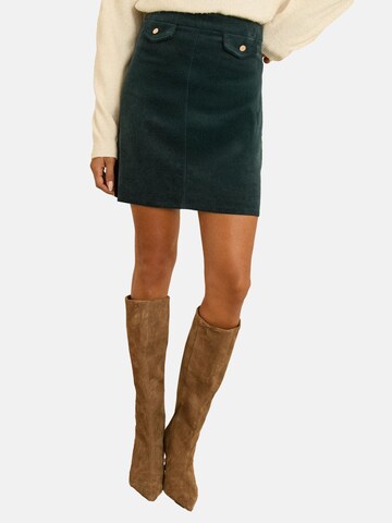 Gonna di love & roses in verde: frontale