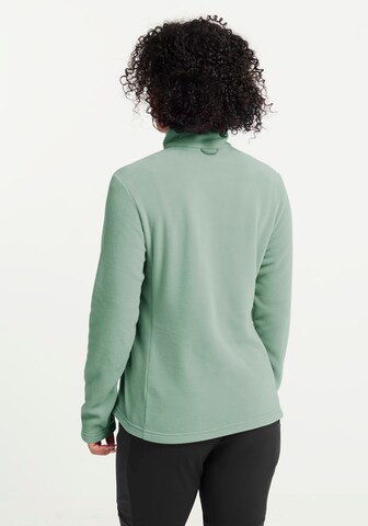 JACK WOLFSKIN Athletic Fleece Jacket in Green