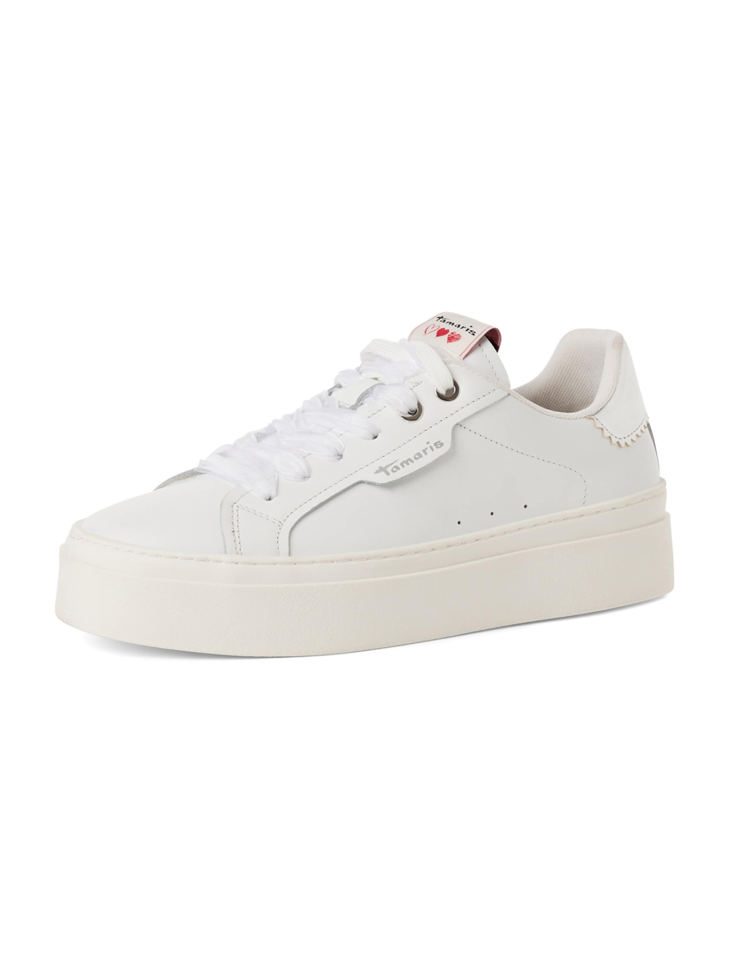 Tamaris - Zapatillas deportivas bajas en blanco: frente