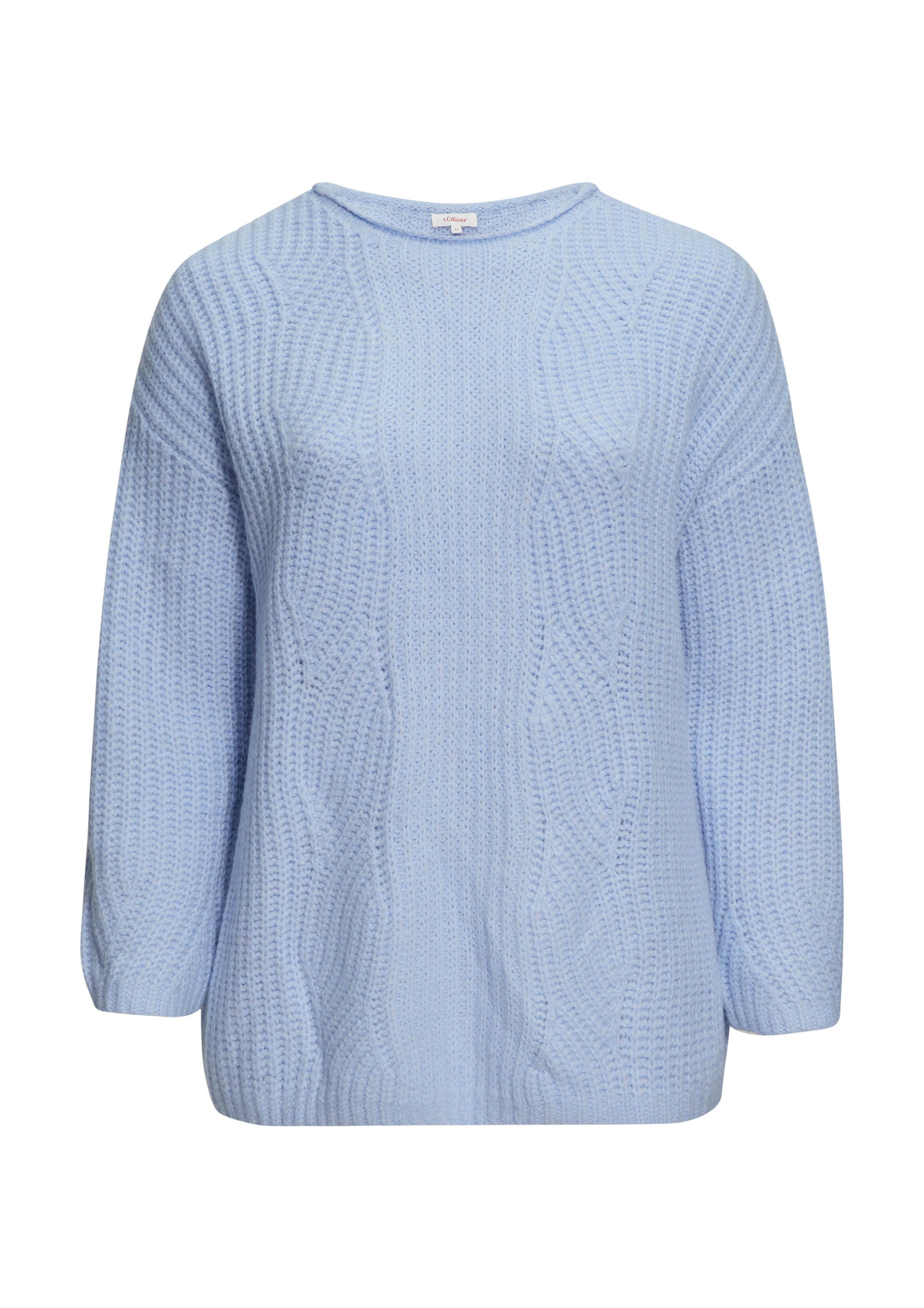 s.Oliver Pullover in Blau: Vorderseite