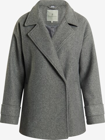 DreiMaster Klassik Between-Seasons Coat in Grey: front