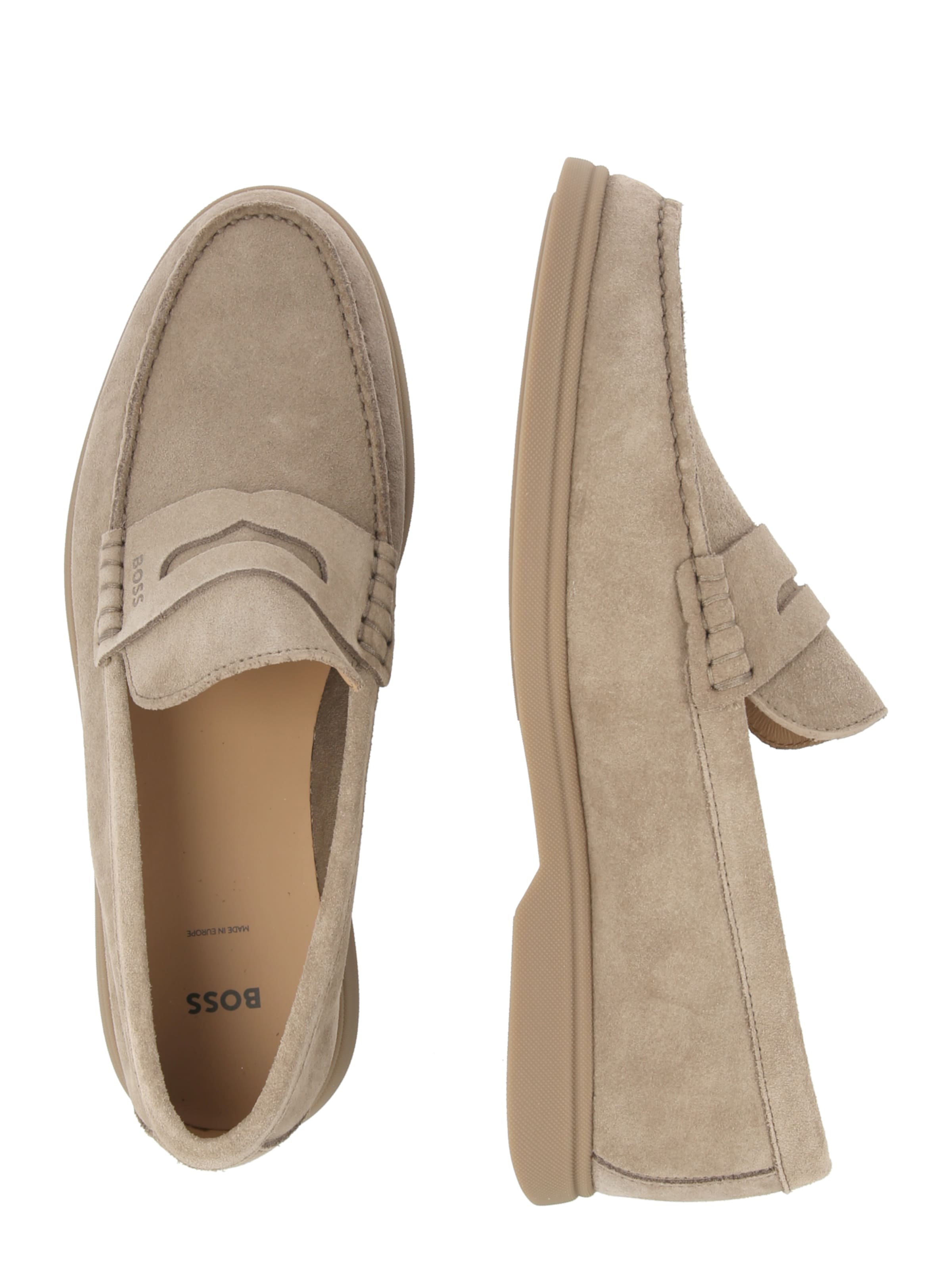 BOSS Slipper 'Sienne' in Beige
