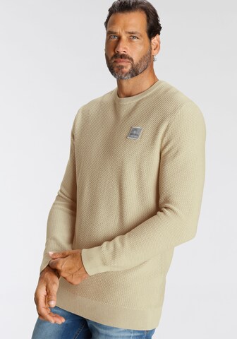 H.I.S Sweater in Beige