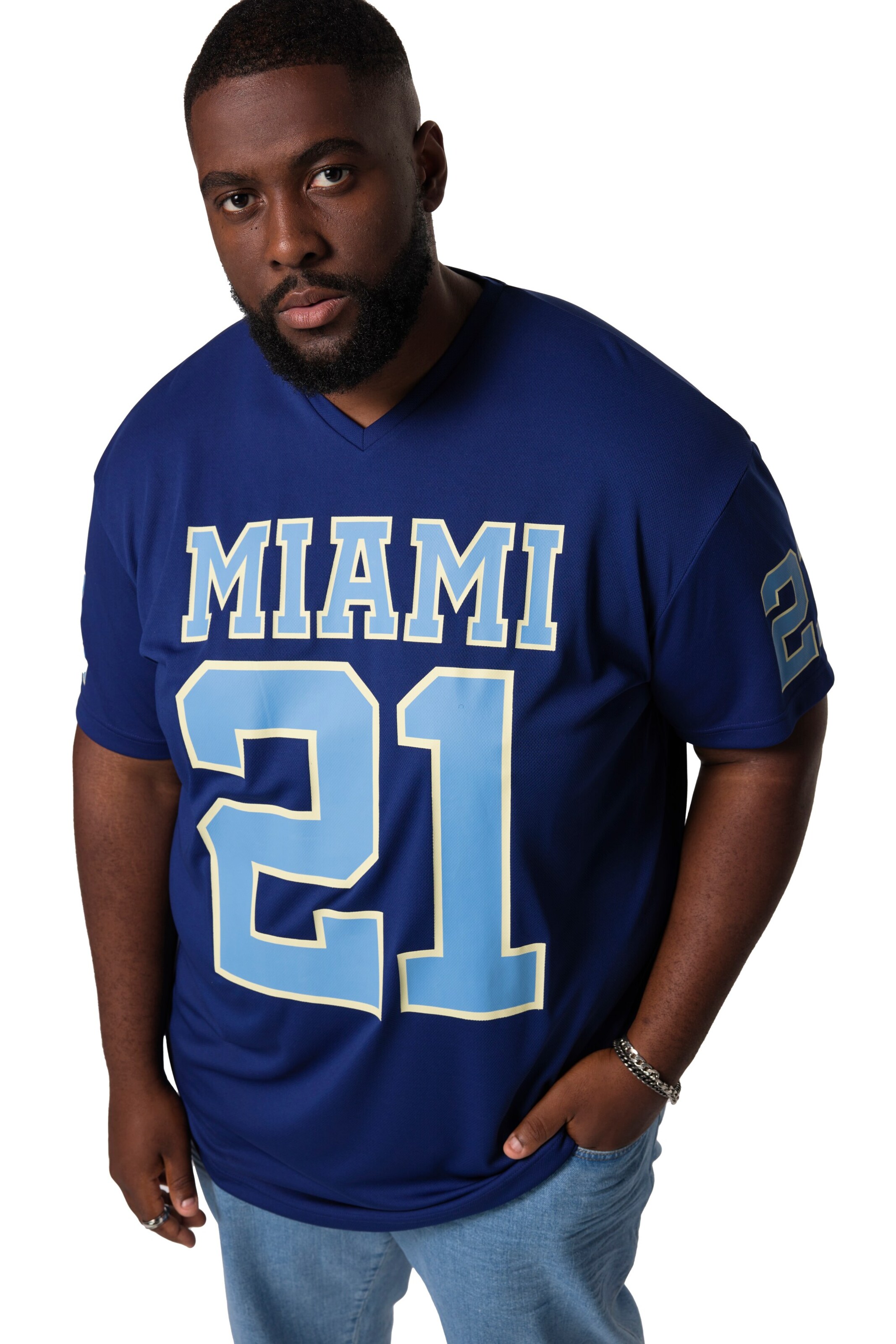 STHUGE Shirt in Blue: front