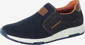 Rieker Slip-ons in Blauw: voorkant