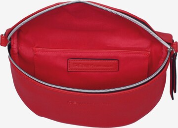 TOM TAILOR DENIM Fanny Pack 'Rosie' in Red