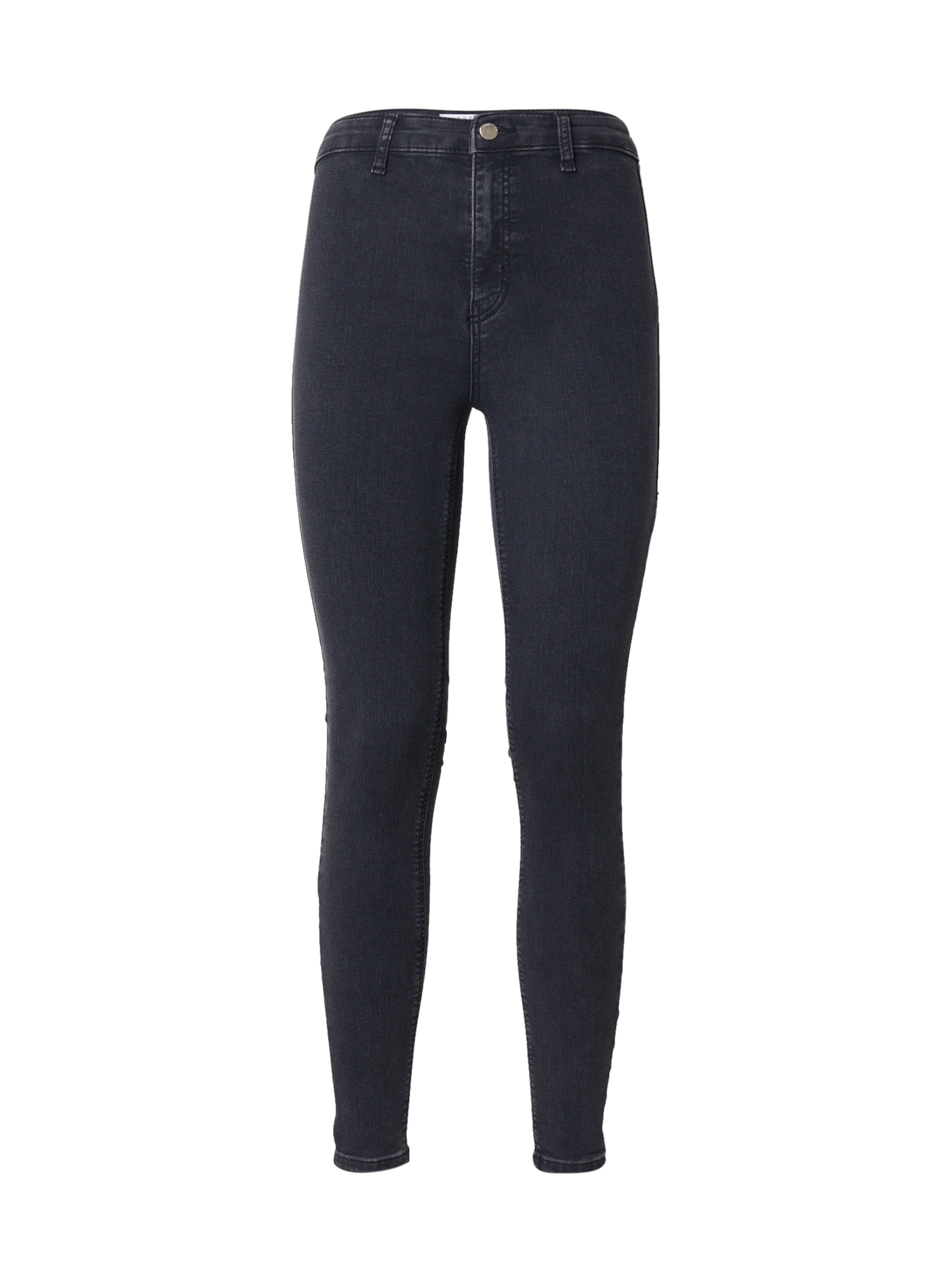 Skinny Jean 'Joni' TOPSHOP en noir : devant