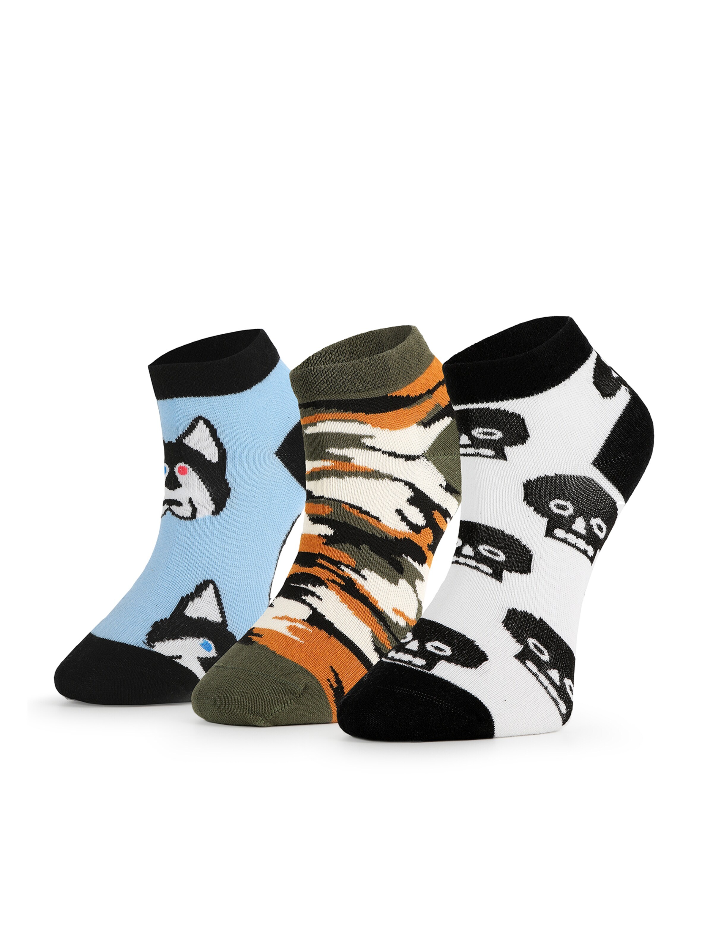 Chaussure basse 'Bunt' Crea Socks en mélange de couleurs