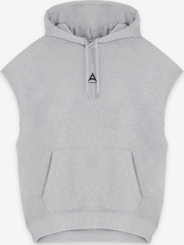 A-GameSweater majica - siva boja: prednji dio