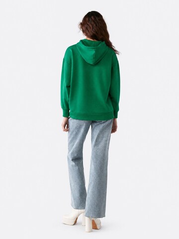 Sweat-shirt 'Kapuzenpullover' Ethiquet en vert