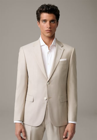 Coupe slim Veste de costume 'Aidan' STRELLSON en beige : devant