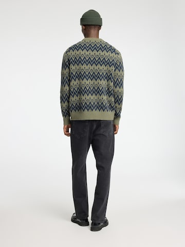 SELECTED HOMME Свитер 'SLHPine' в Зеленый
