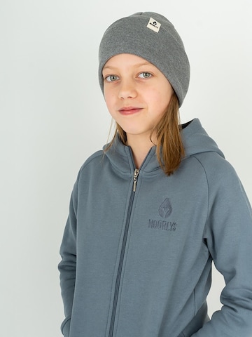 NOORLYS Zip-Up Hoodie 'BUUG' in Blue