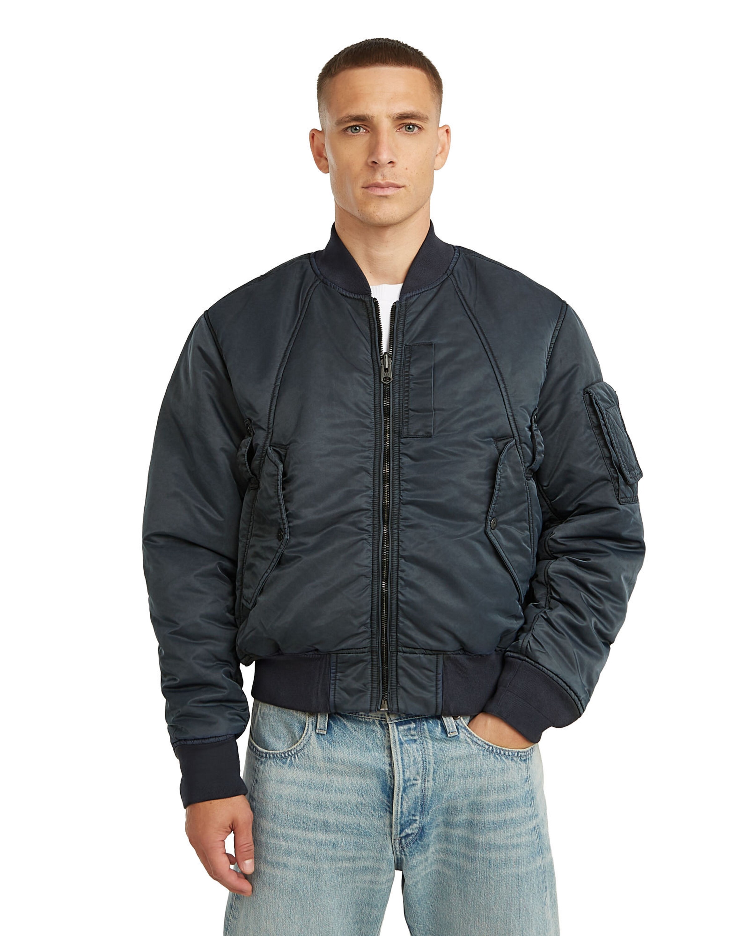 G-STAR Between-season jacket in Blue: front