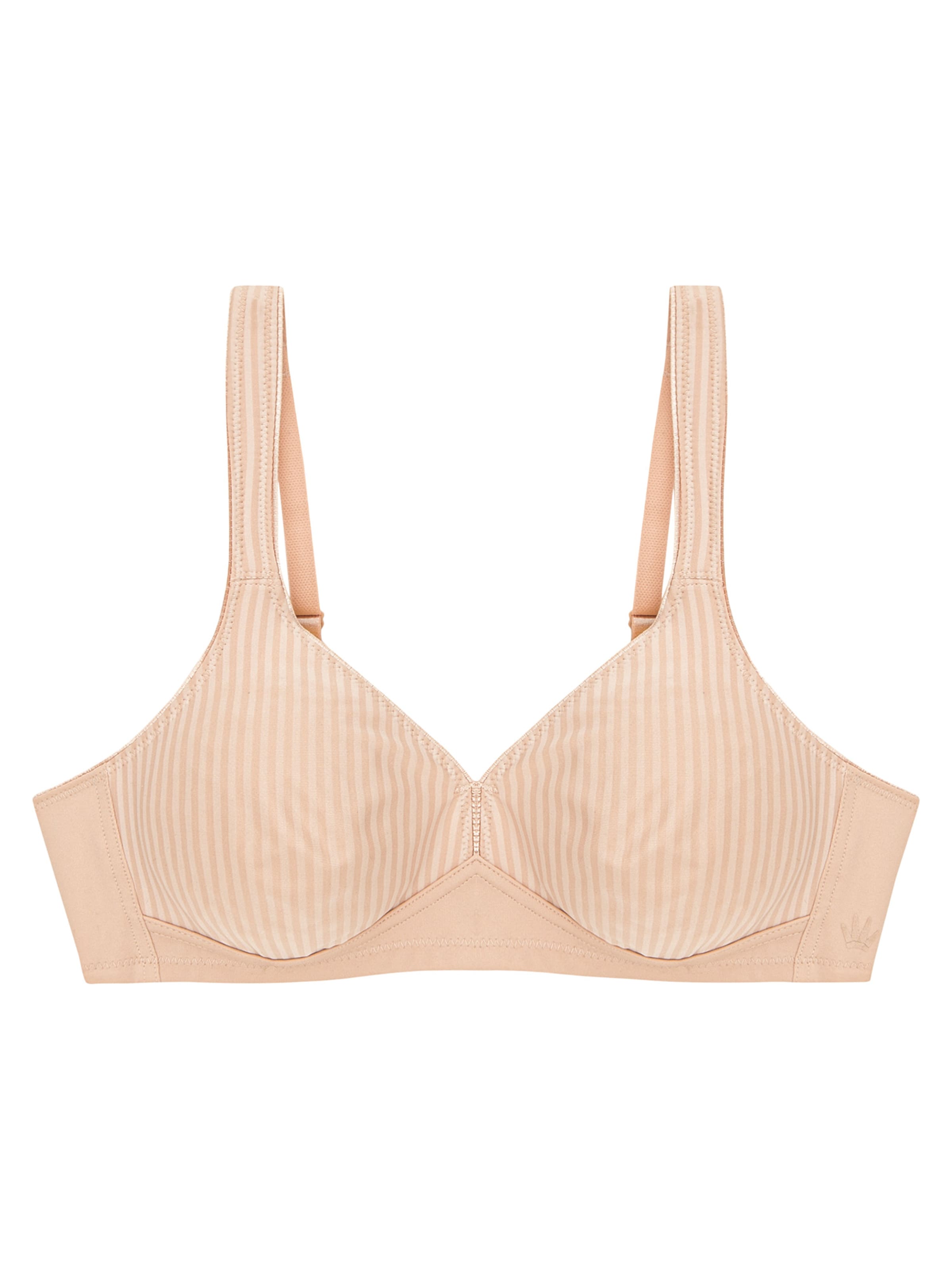 TRIUMPH T-shirt Bra 'Modern Soft & Cotton' in Beige: front