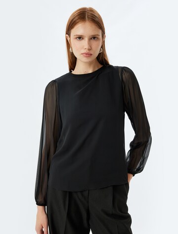 Koton Blouse in Zwart: voorkant