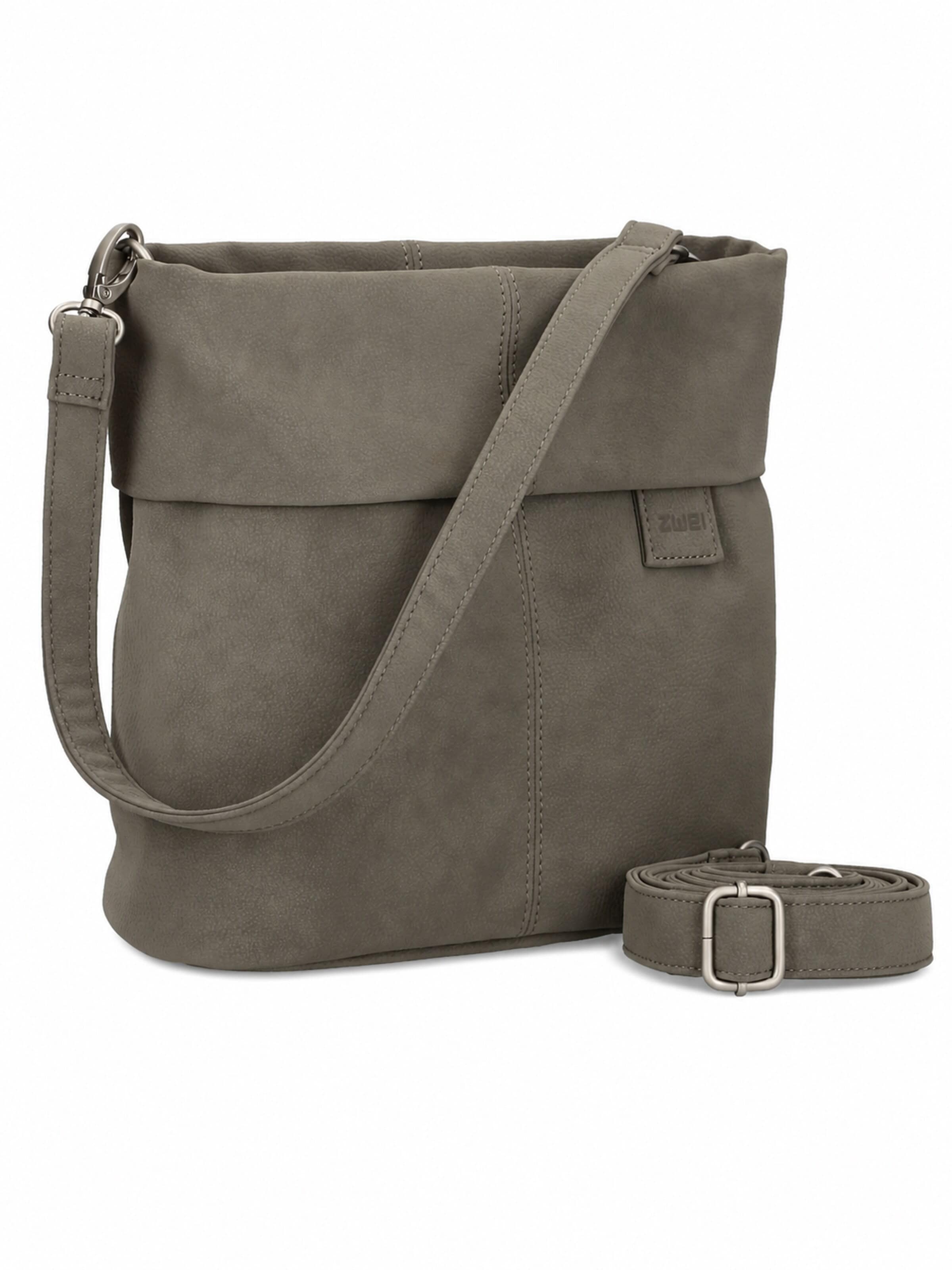 ZWEI Handbag 'MADEMOISELLE.M M8' in Beige: front
