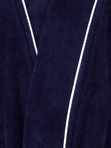 Ralph Lauren Home Long Bathrobe 'PARKROW' in Blue