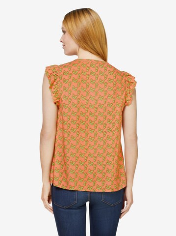 Camicia da donna di Linea Tesini by heine in arancione