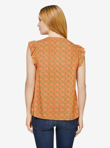 Linea Tesini by heine Blouse in Oranje