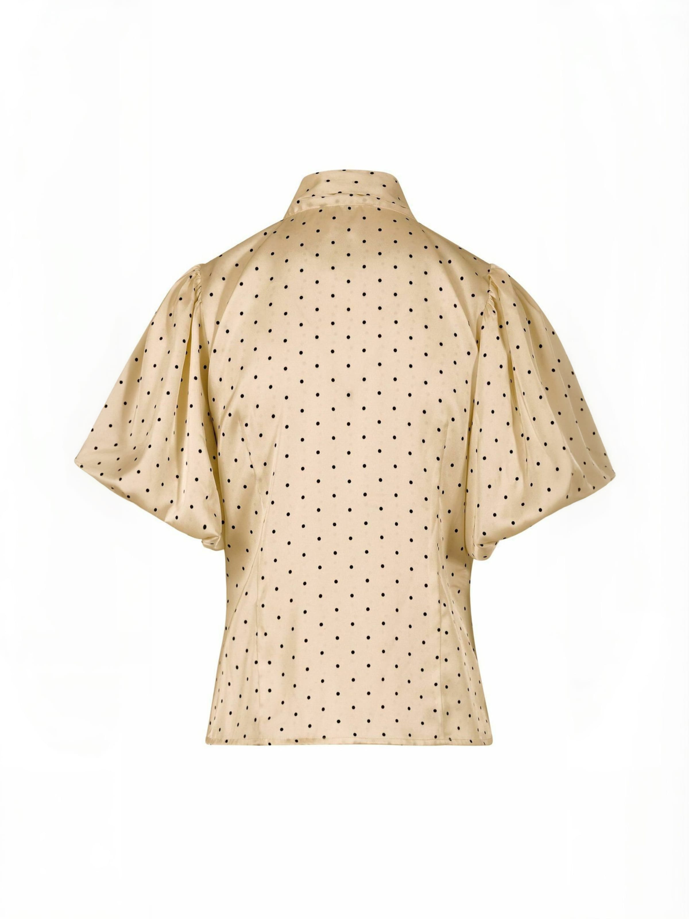 Coster Copenhagen - Camiseta ' Blouse ' en beige: atrás