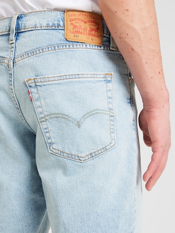 LEVI'S ® regular Jeans '445 Athletic Shorts' i blå