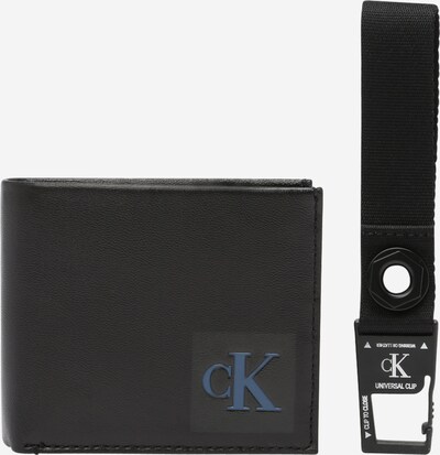 Calvin Klein Jeans Plånbok i duvblå / svart / vit, Produktvy