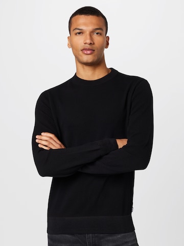 BOSS Black Sweater 'Ecaio' in Black: front