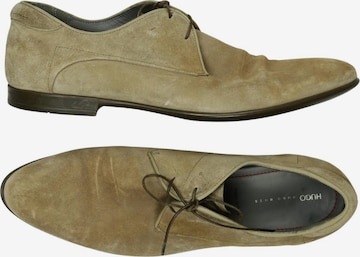 HUGO Halbschuh 45,5 in Beige: Vorderseite