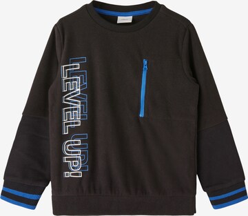 s.Oliver Sweatshirt in Black: front