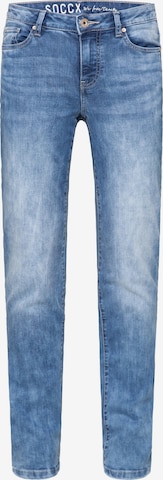 Soccx Regular Jeans in Blau: predná strana