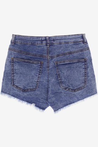 Bershka Shorts in S in Blue