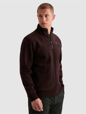 Giacca di mezza stagione 'Sweat cardigan with zipper closure and high collar' di PME Legend in lilla