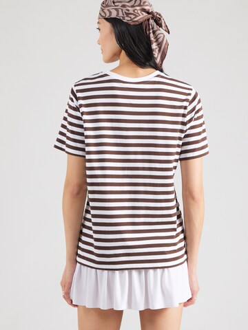 PIECES Shirt 'PCRIA' in Brown
