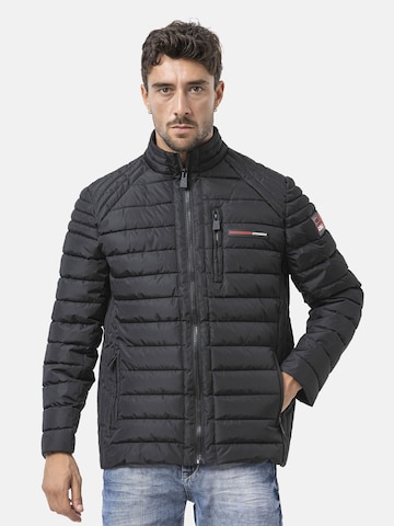 CIPO & BAXX Winter Jacket 'CM225 ' in Black: front
